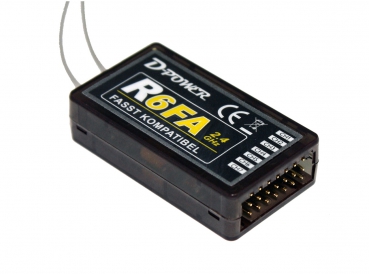 D-Power R- 6FA - 2.4 GHz Empfnger FASST kompatibel
