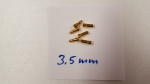 Goldstecker 3,5mm 3Paar